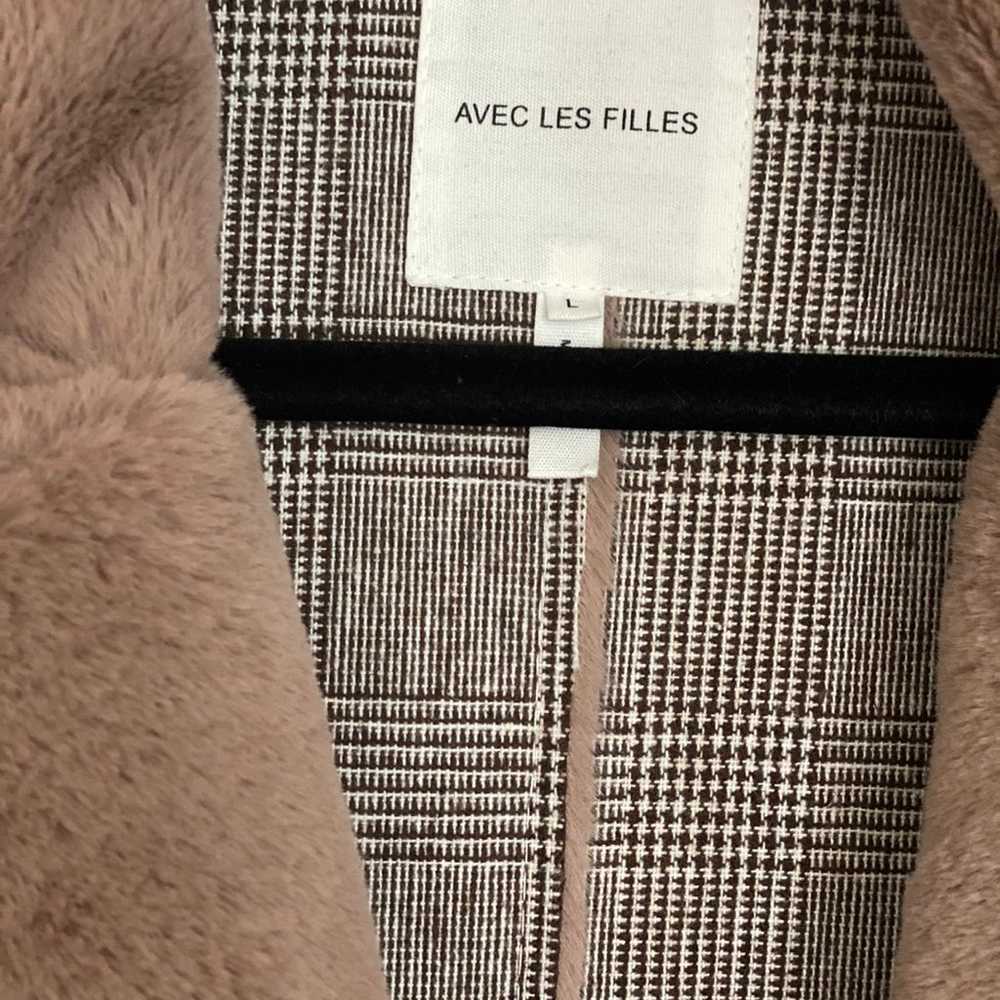 AVEC LES FILLES faux fur buttery soft Coat - image 4