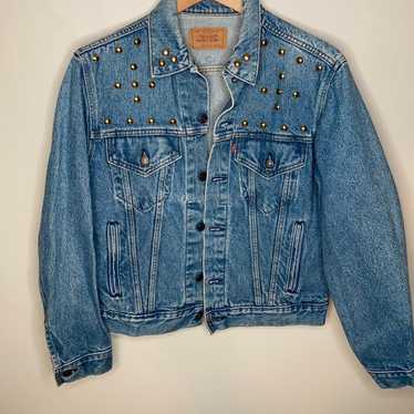 Vintage Levis Studded Jean Jacket