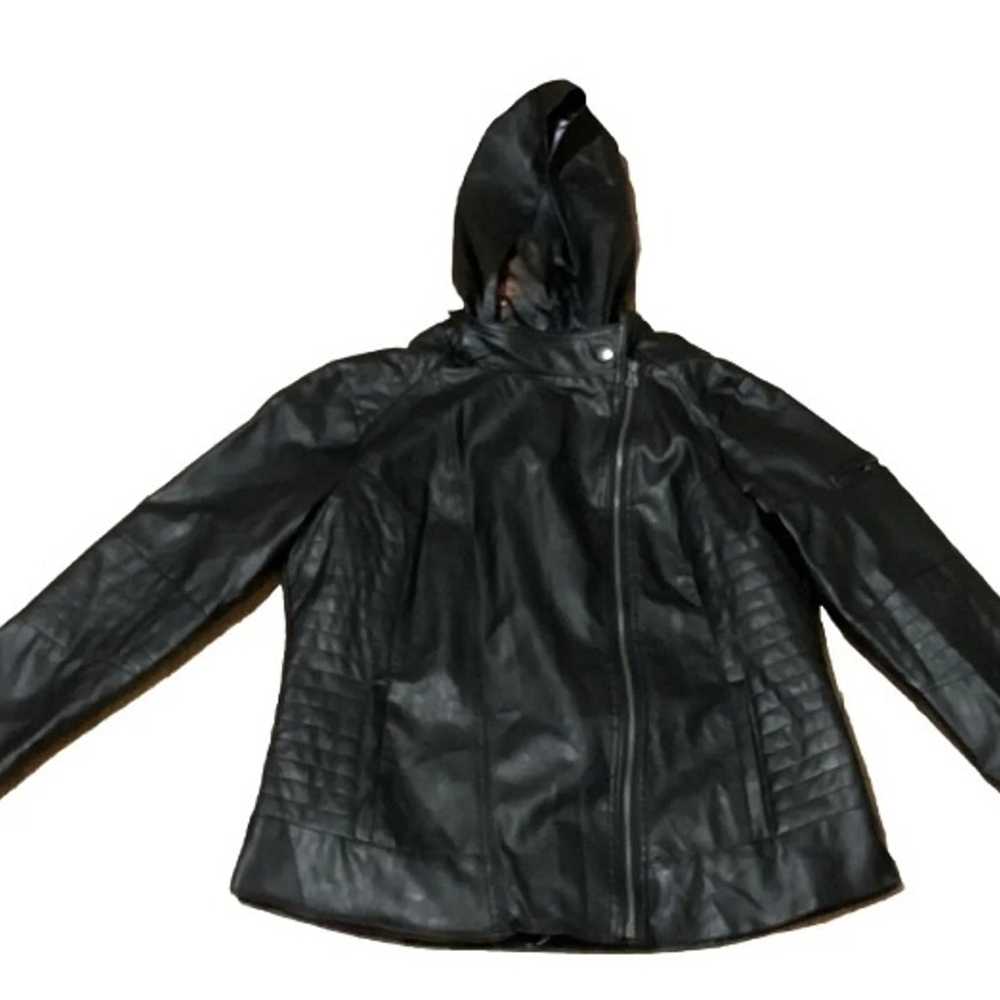 ThinkGeekGalaxy Ladies' Vegan Leather Moto Jacket… - image 1