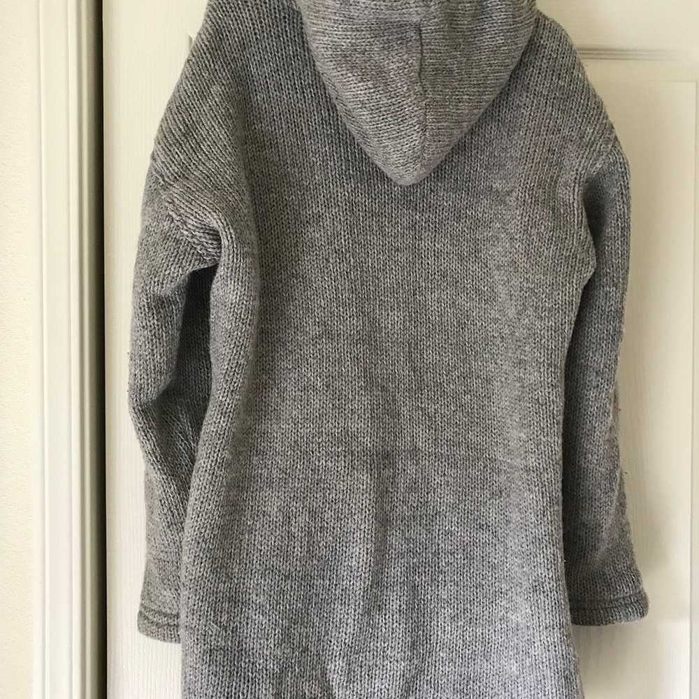 Fleece lined wool Hoodie - image 2
