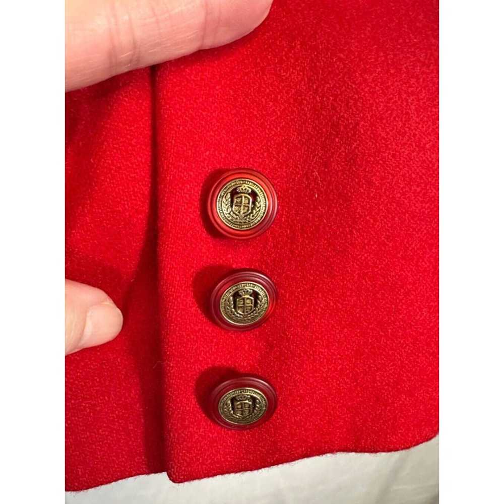 Vintage Pendleton Blazer Women 16 Wool Jacket Red… - image 4