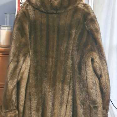 Gently used faux fur