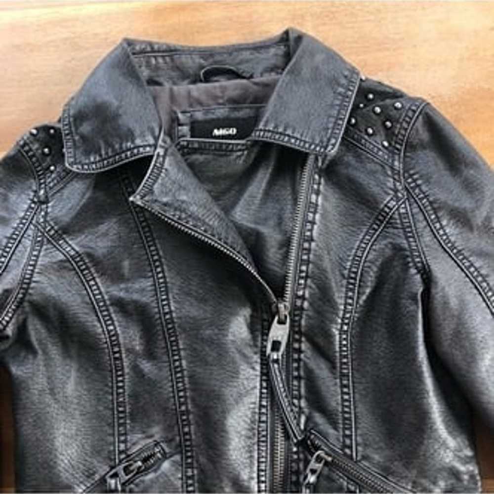 miss sixty moto vegan leather jacket - image 6