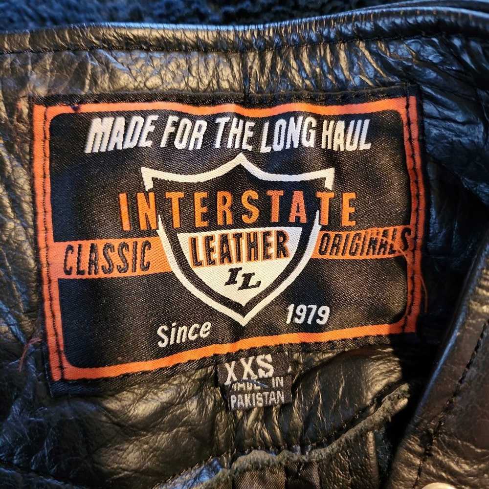 Womens leather chaps size xxs - image 4