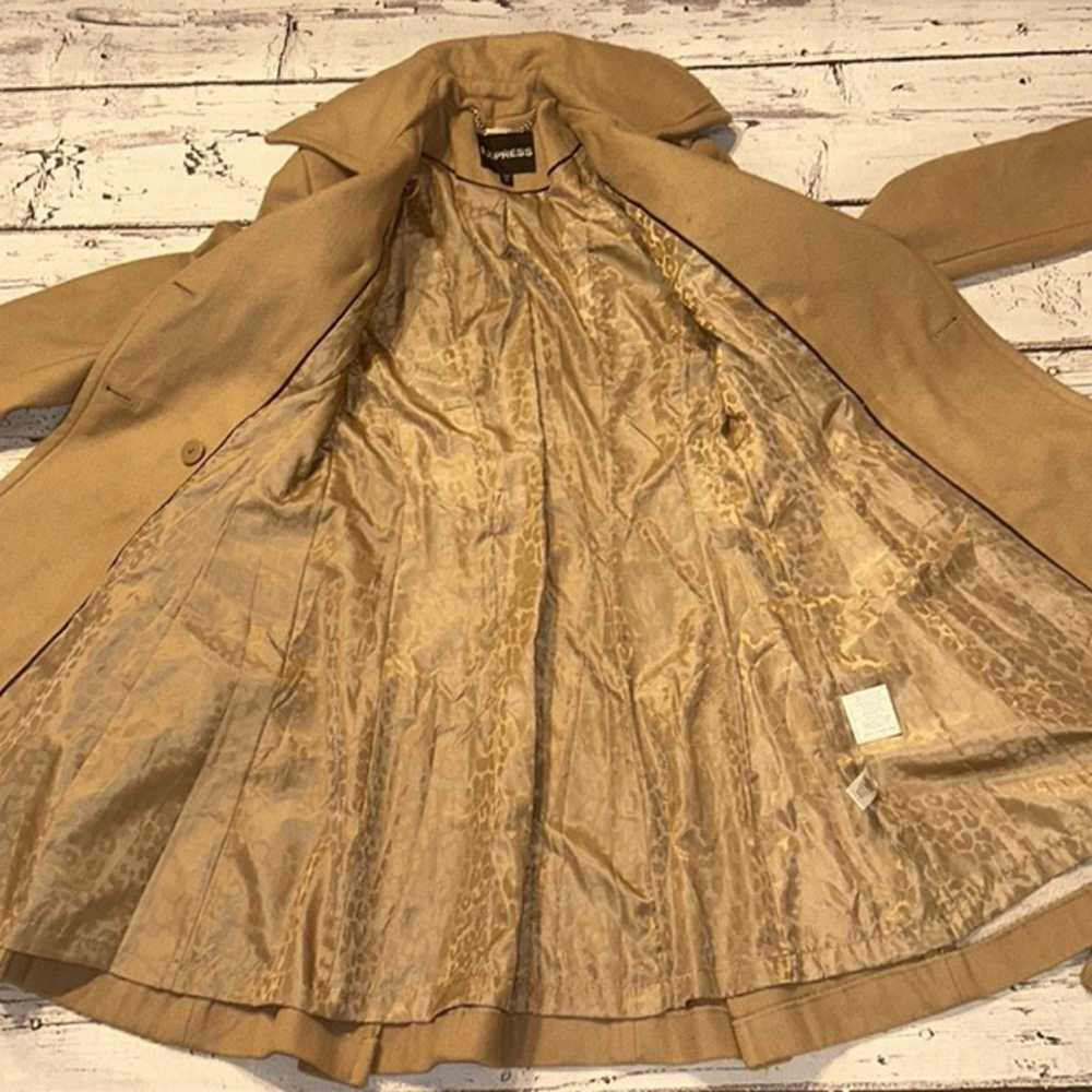Express Wool trench coat A-frame jacket/coat - image 10