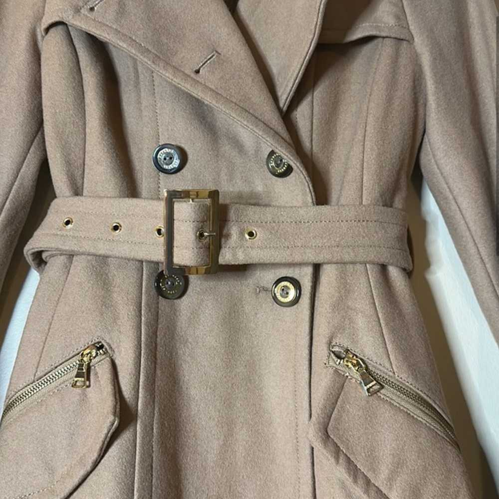 Express Wool trench coat A-frame jacket/coat - image 3