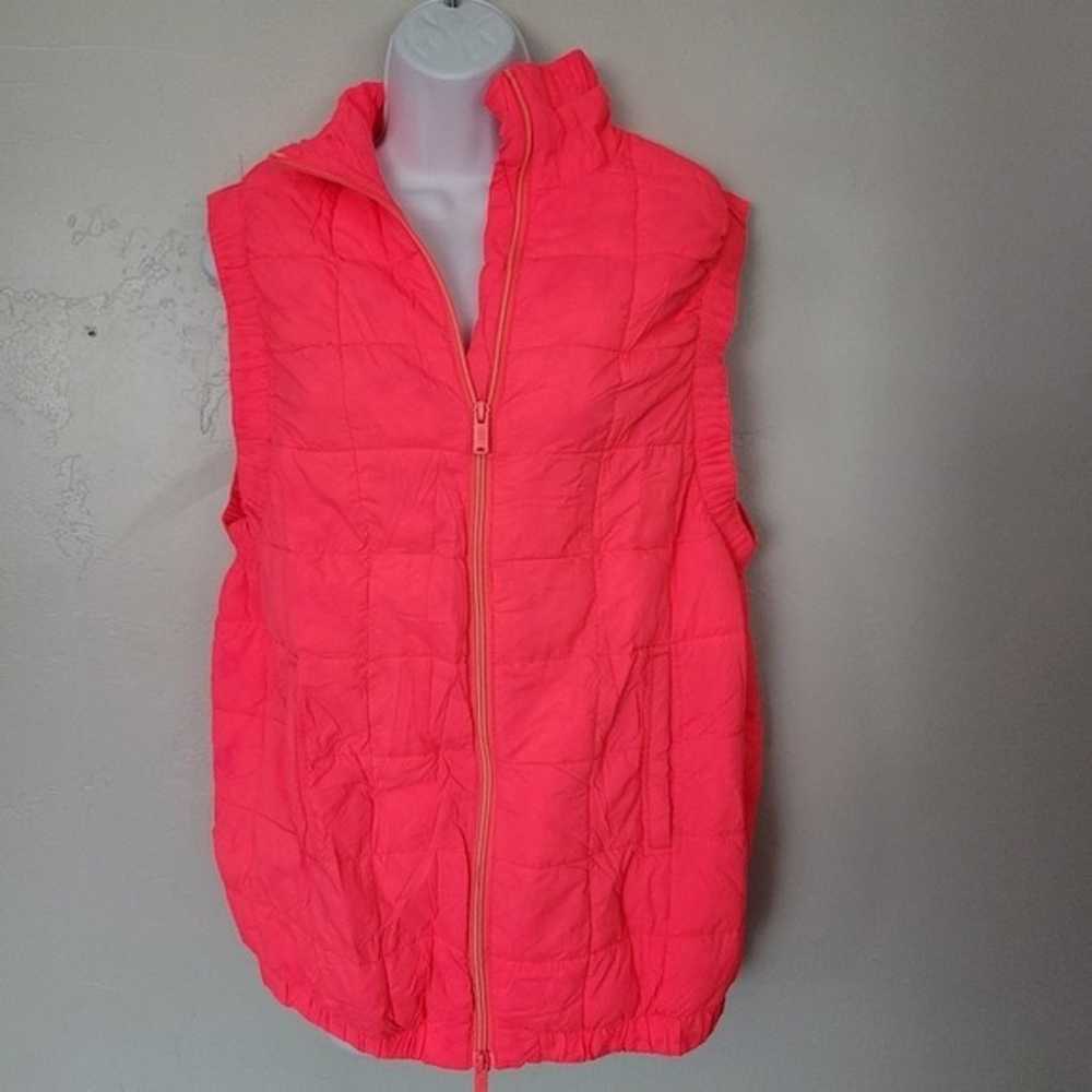 Free People Movement Women's XS Neon Pink Quilted… - image 1