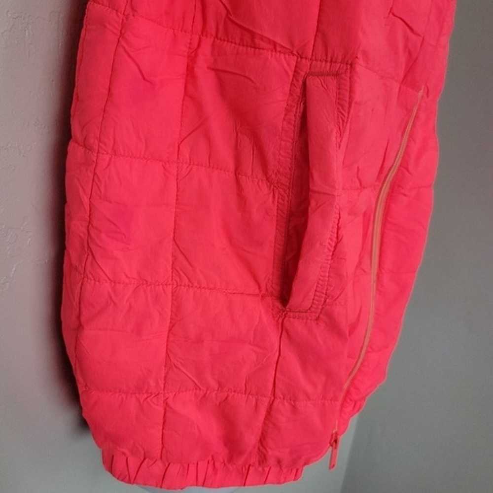 Free People Movement Women's XS Neon Pink Quilted… - image 3