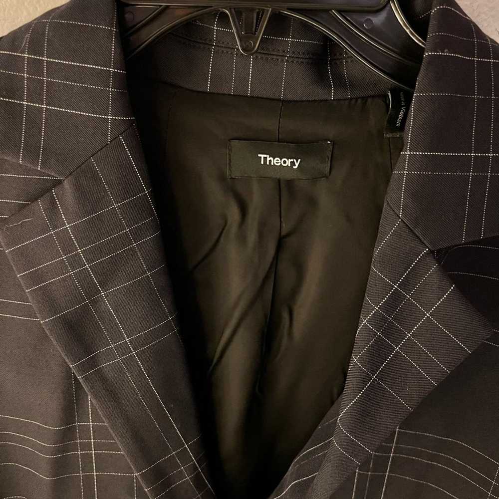 NWT $495 Theory Chore Jacket Patch-Pocket Blazer … - image 6