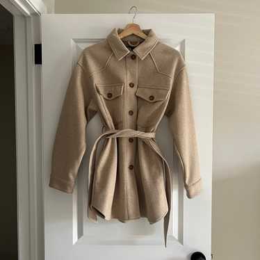 Zara Belted Overshirt