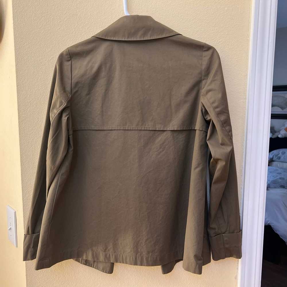 EVERLANE women’s cotton swing trench coat jacket … - image 2