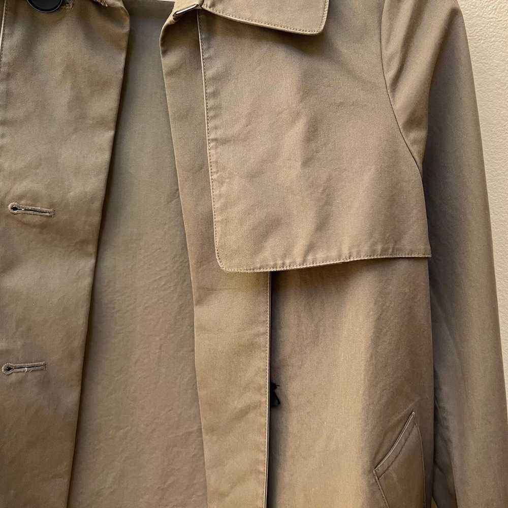 EVERLANE women’s cotton swing trench coat jacket … - image 3
