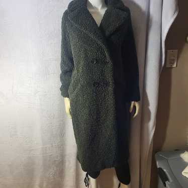 Zara Womens Long Olive Green Coat Sz XS
..in Grea… - image 1
