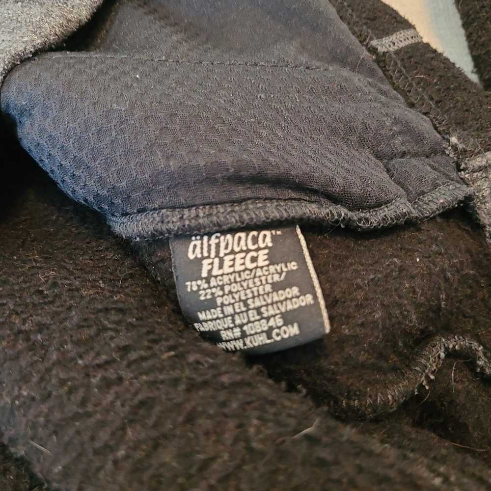 Women's Kuhl Fleece Black and Gray Zip Up Jacket … - image 4
