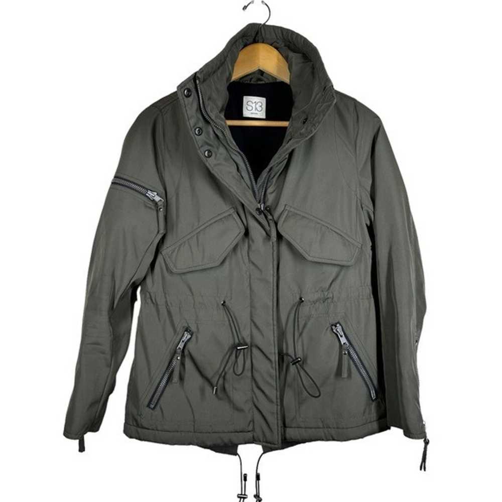 S13 New York Field Parka Jacket in Olive Green XS - image 10