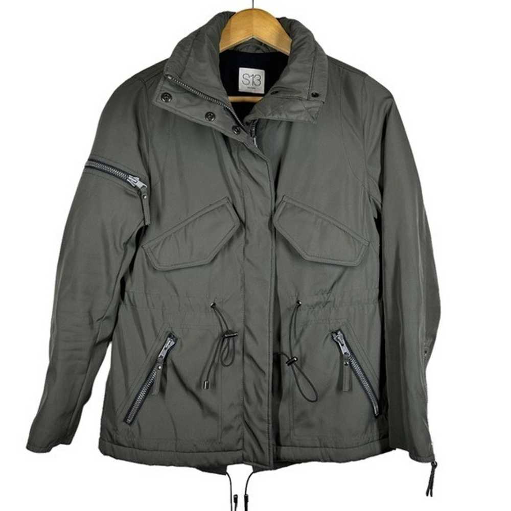 S13 New York Field Parka Jacket in Olive Green XS - image 1
