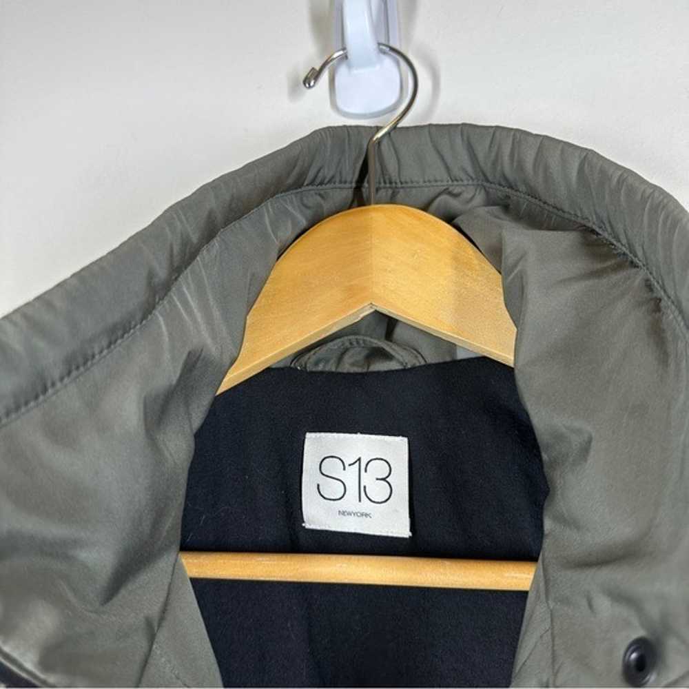 S13 New York Field Parka Jacket in Olive Green XS - image 4