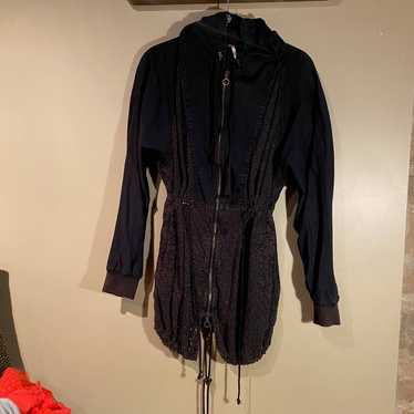 Free People Hooded Trench Jacket - image 1