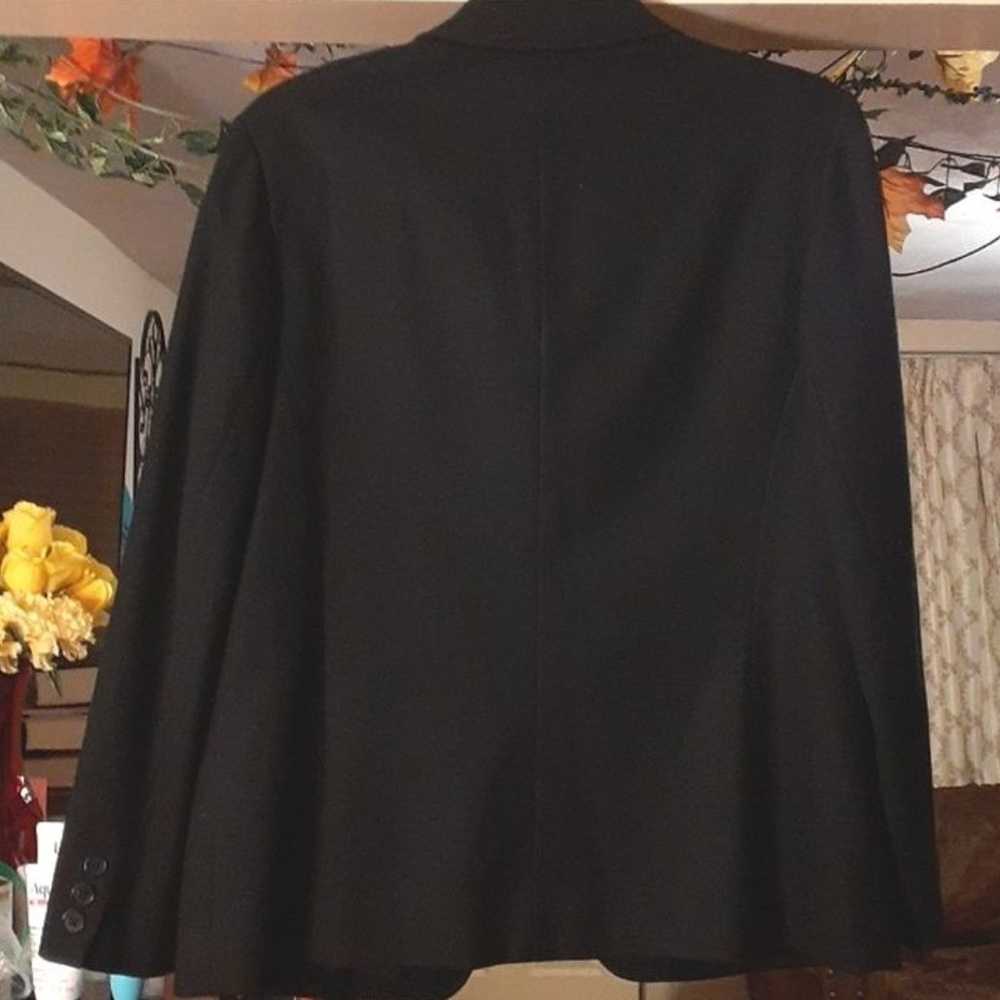Pendleton Black Blazer Suit Jacket,Size XS - image 4