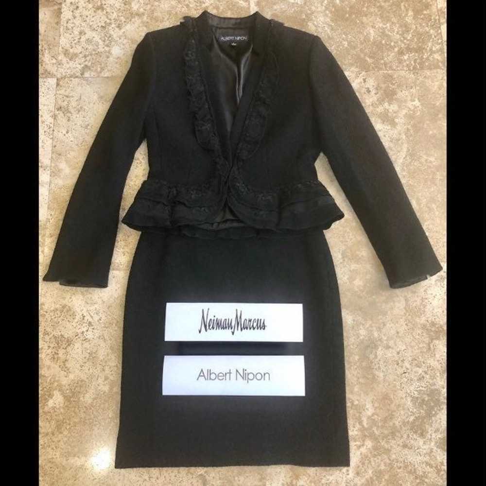 Albert Nipon Skirt Suit Neiman Marcus - image 1