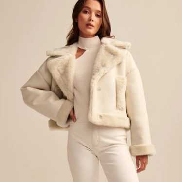 Abercrombie and Fitch Fur Jacket