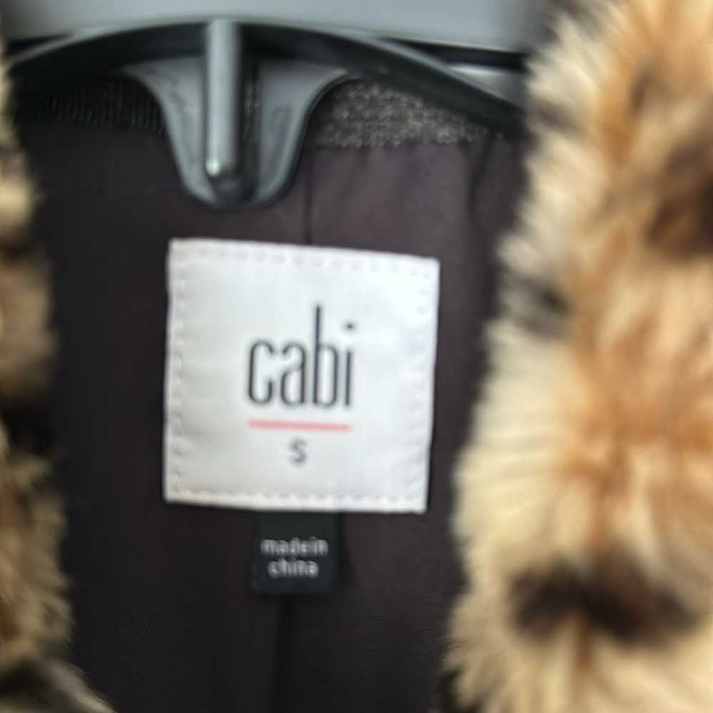 NWOT Cabi Faux Fur Coat - image 3