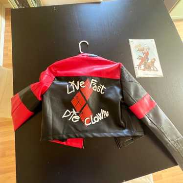 Harley Quinn Fake Leather Jacket - image 1