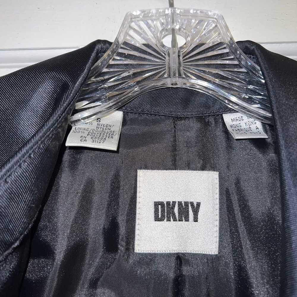 Long Black DKNY Jacket - image 9