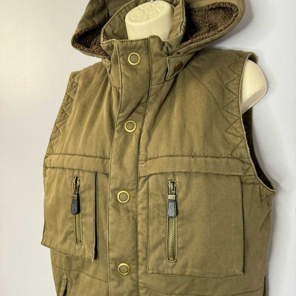 NSF Women's Military Utility Full Zip Vest Plaid … - image 3