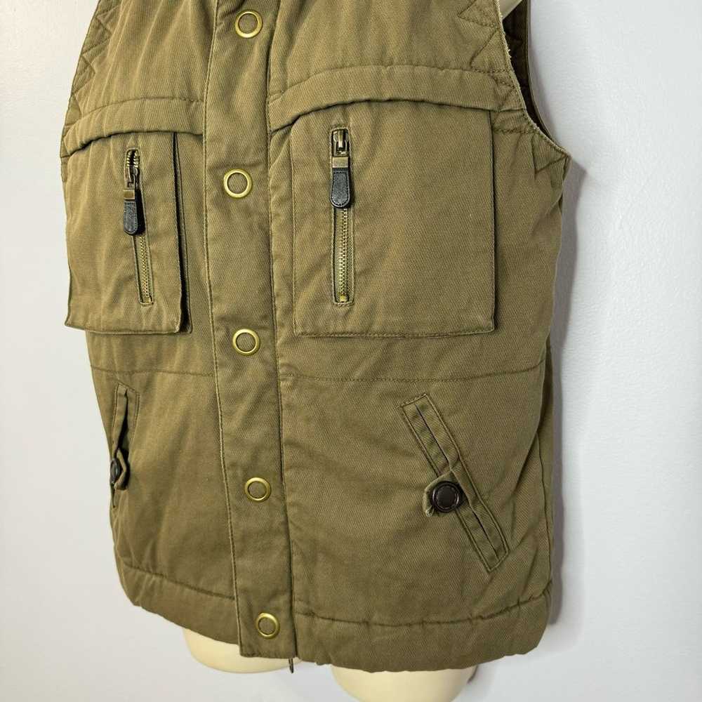 NSF Women's Military Utility Full Zip Vest Plaid … - image 4