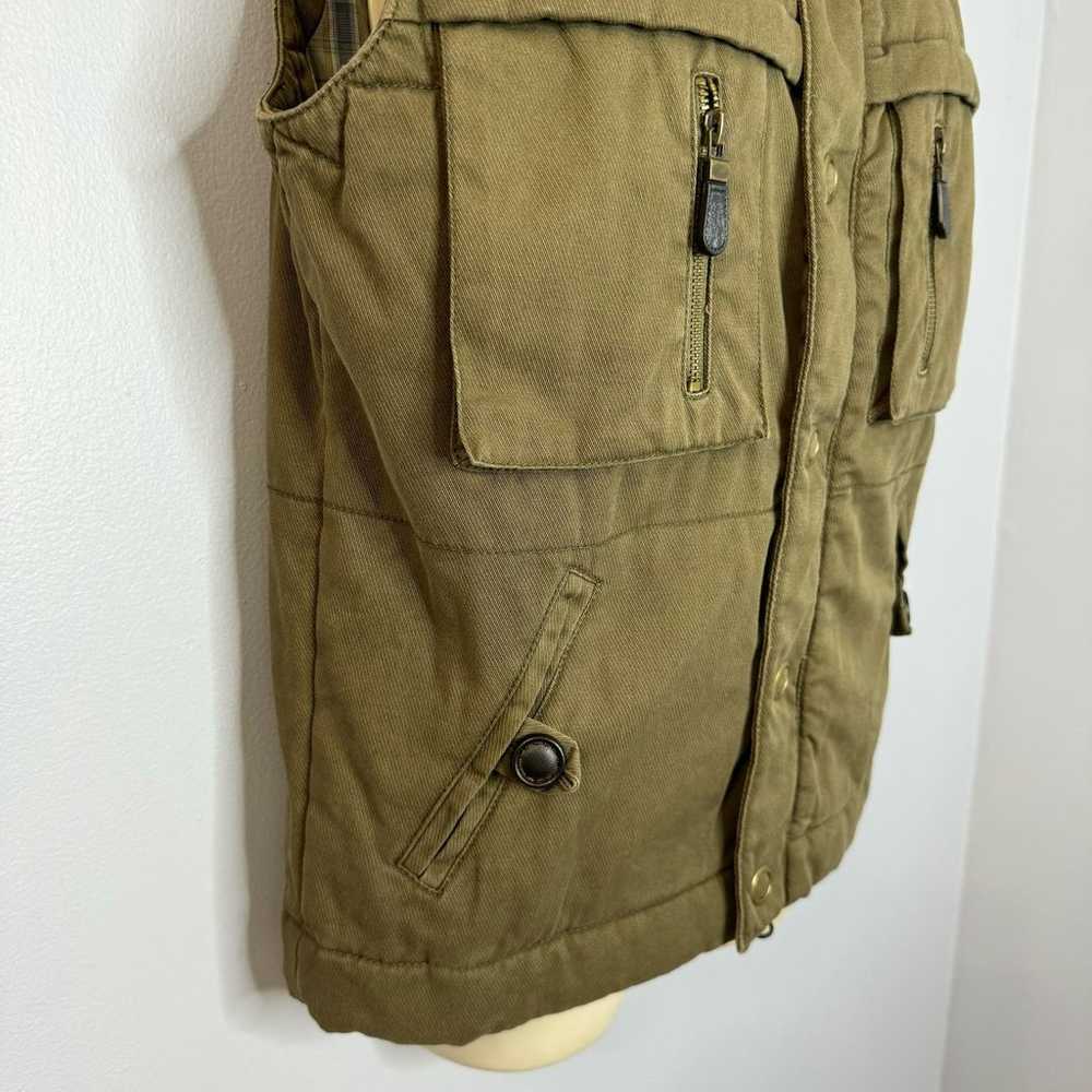 NSF Women's Military Utility Full Zip Vest Plaid … - image 5
