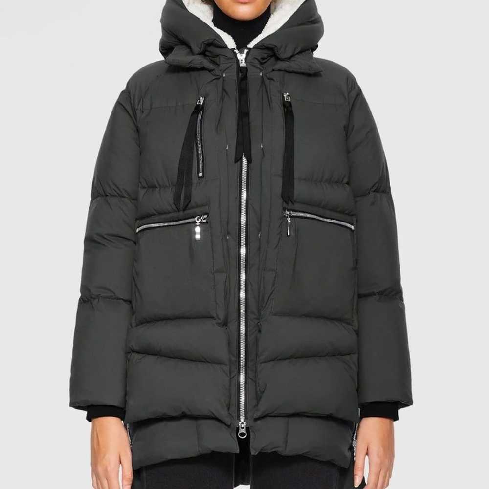 Orolay Thickened Hooded Puffer Jacket Black w Fur… - image 2