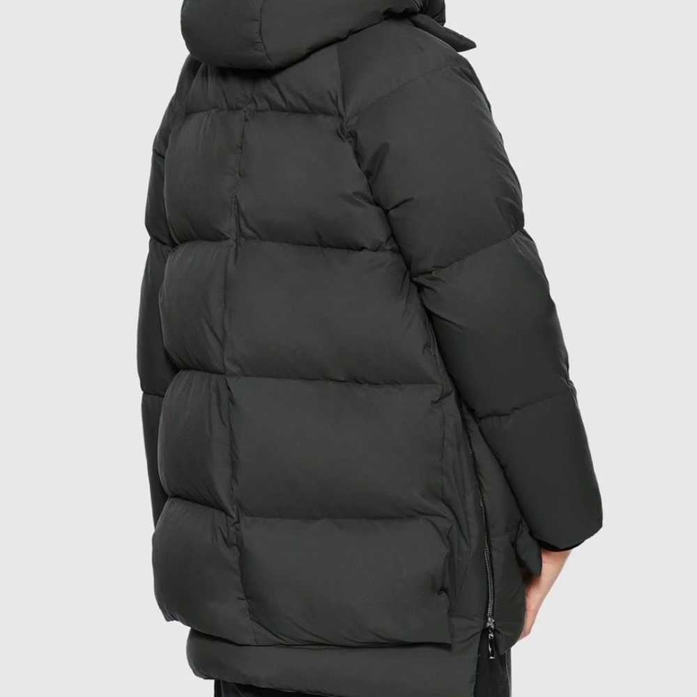 Orolay Thickened Hooded Puffer Jacket Black w Fur… - image 3