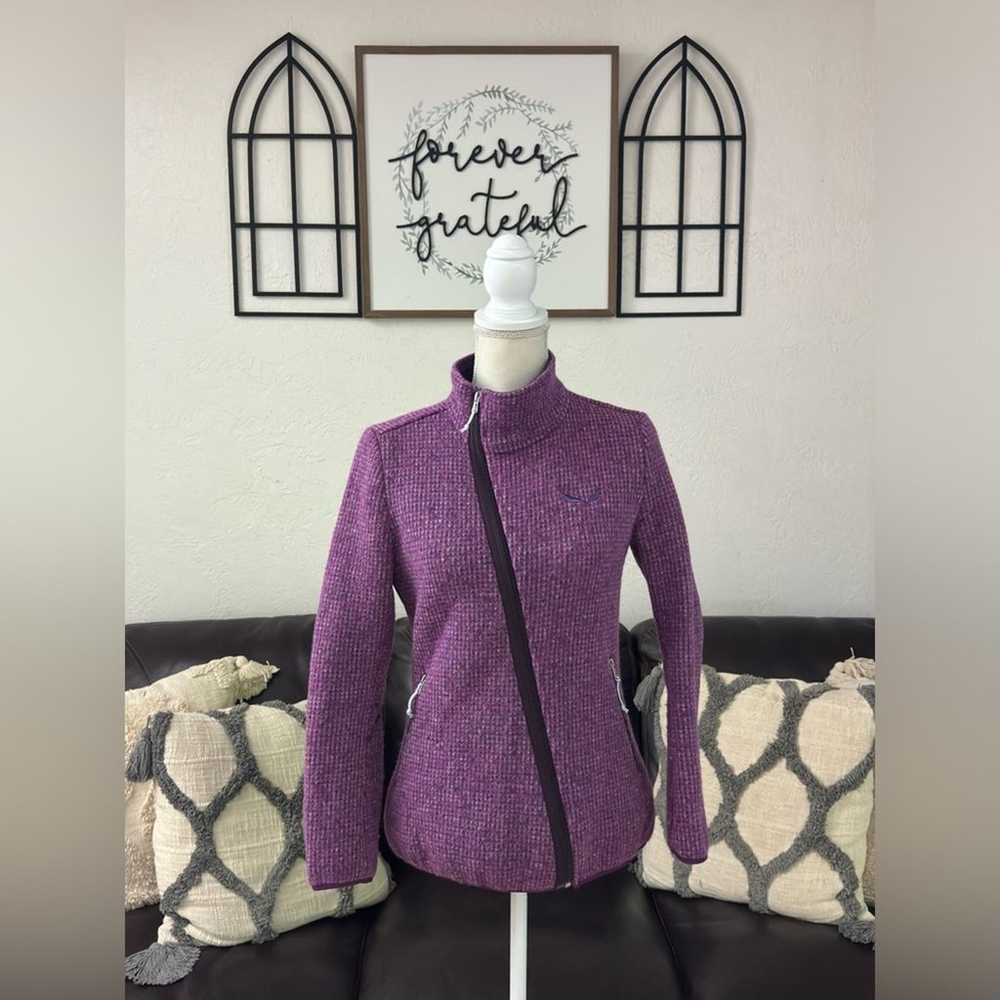 Salewa Corda 2 Layer Wool Jacket Asymmetrical Ita… - image 12