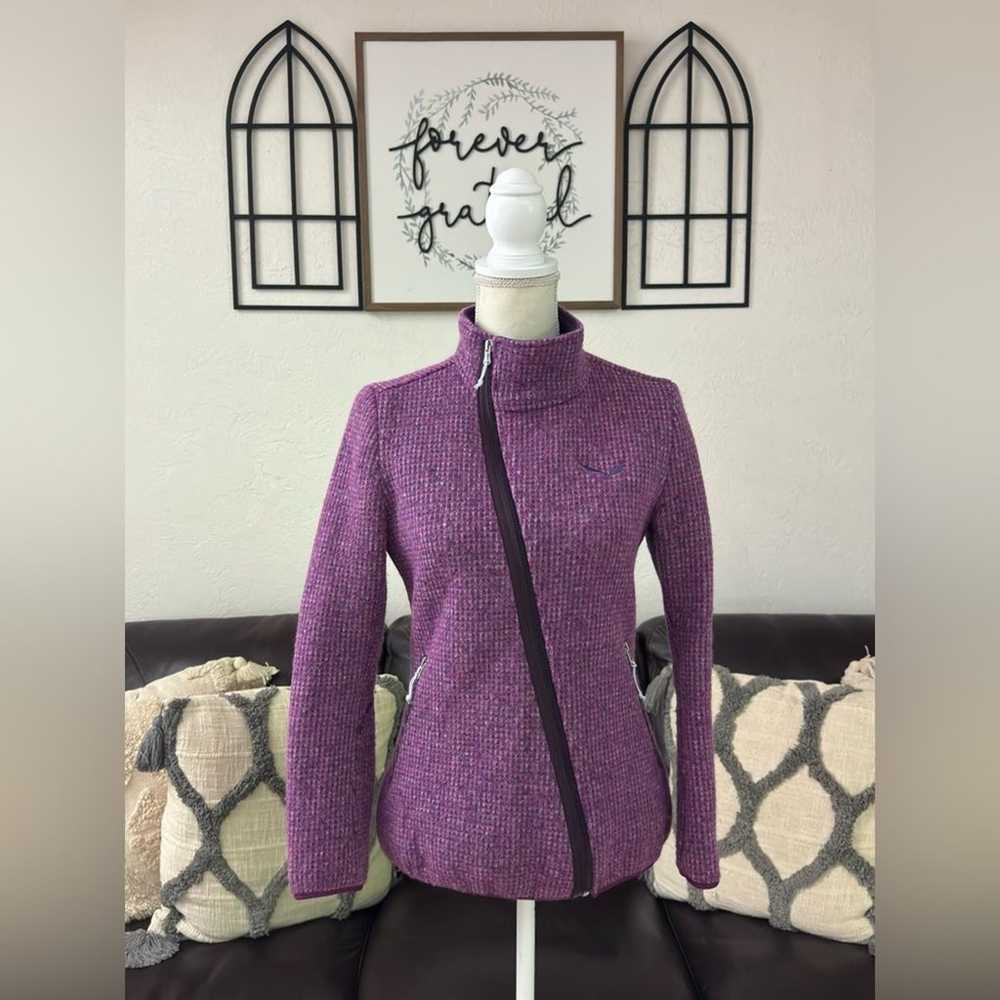 Salewa Corda 2 Layer Wool Jacket Asymmetrical Ita… - image 3