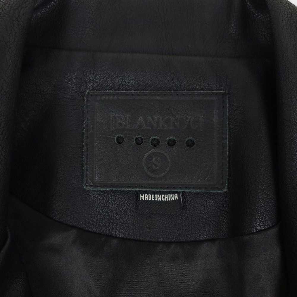 BLANK NYC Vegan Leather Asymmetrical Moto Jacket … - image 2