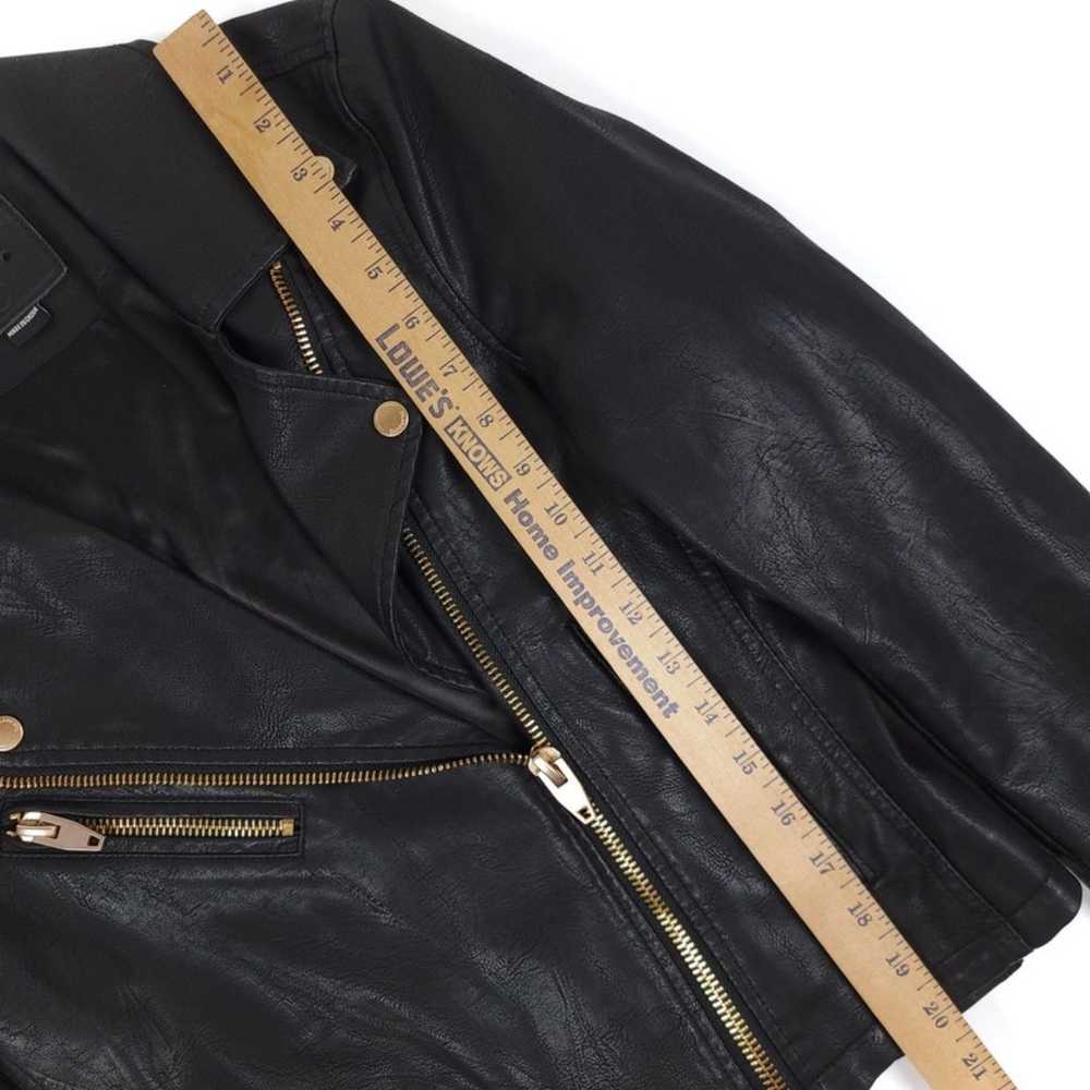 BLANK NYC Vegan Leather Asymmetrical Moto Jacket … - image 3