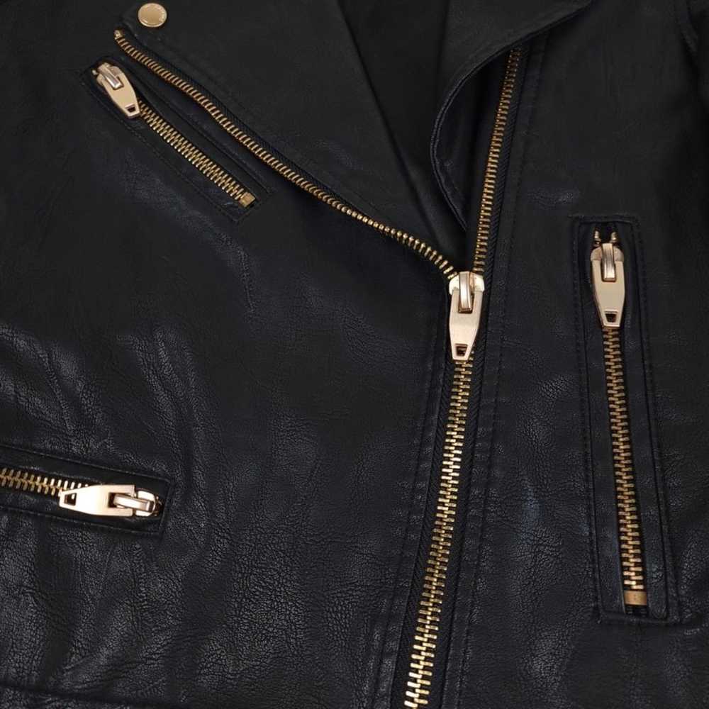 BLANK NYC Vegan Leather Asymmetrical Moto Jacket … - image 5