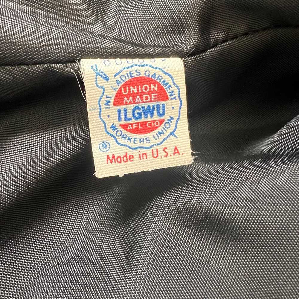 Vintage Faux Fur Coat Detailed ILGWU Union Made B… - image 5