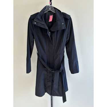 Armani Exchange Women's Black Belted Coat Size S … - image 1