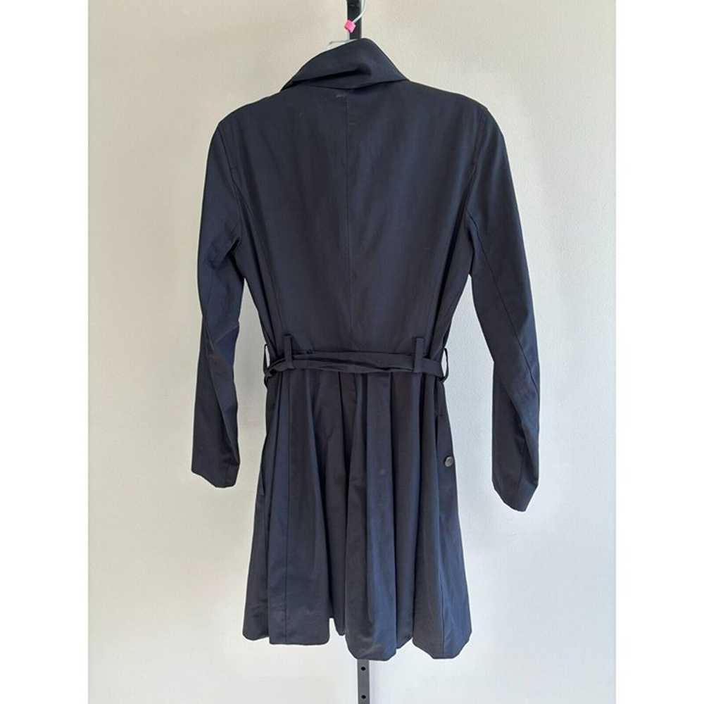Armani Exchange Women's Black Belted Coat Size S … - image 2