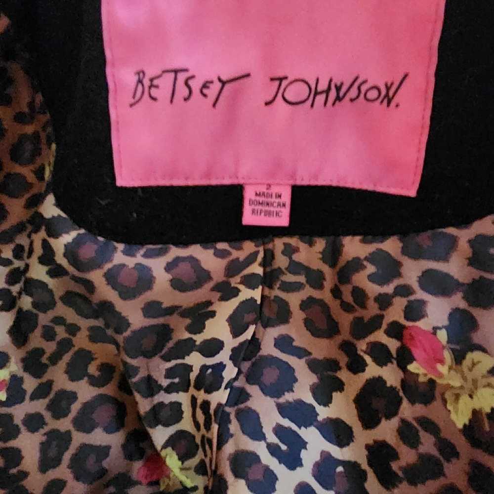 betsy johnson wool jacket - image 7