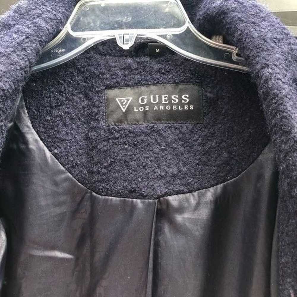 Guess wool Navy blue coat - image 6