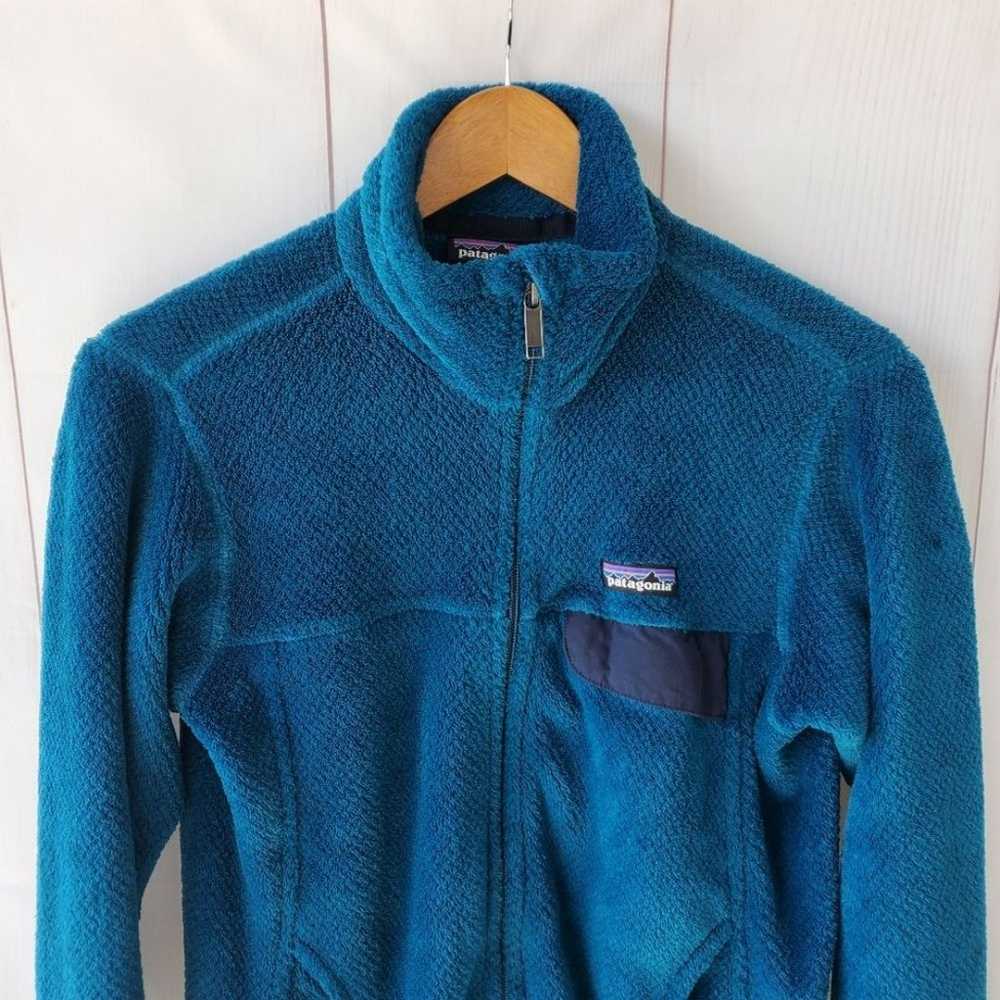 Patagonia teal fleece jacket - image 2