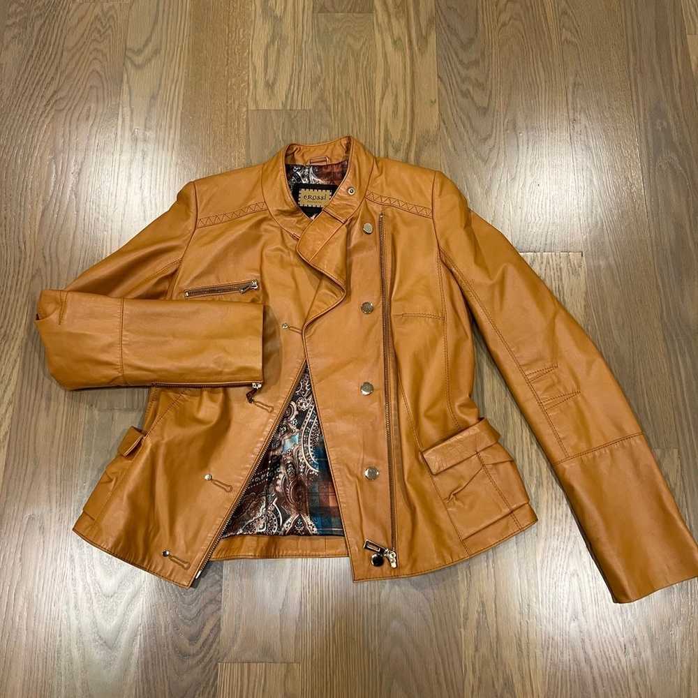 EROSSI Lambskin Leather Jacket - image 2