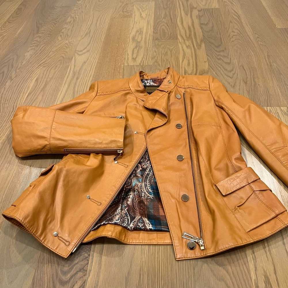 EROSSI Lambskin Leather Jacket - image 3