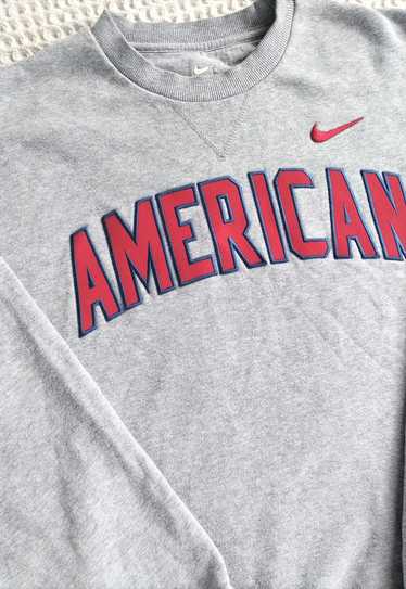 Vintage Nike Tick Logo American Sweatshirt