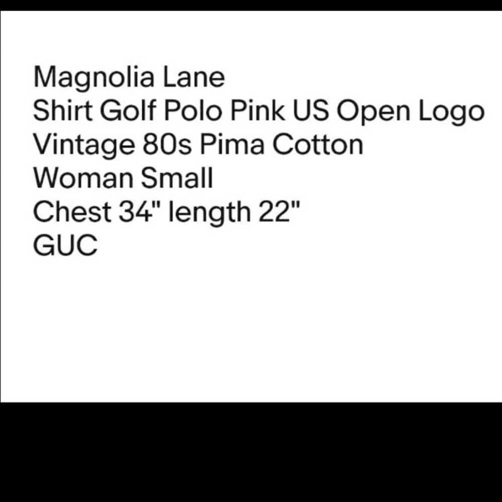 Magnolia Lane Shirt Golf Polo Woman S US Open Mas… - image 6