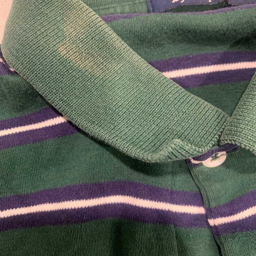 Polo by Ralph Lauren 90’s Vintage Striped Pique L… - image 3