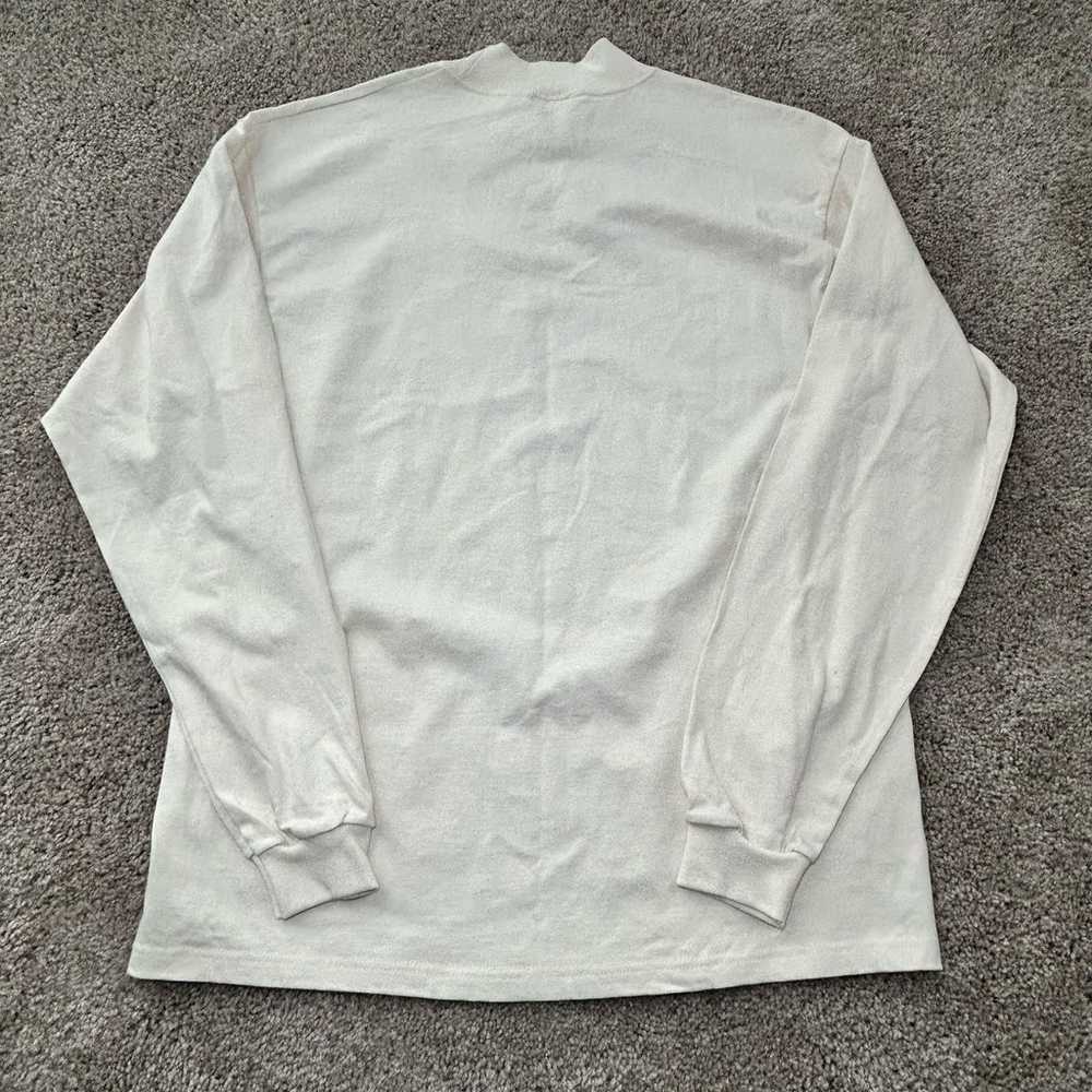 Vintage Fall Turtleneck Mocknek Long Sleeve Shirt… - image 7